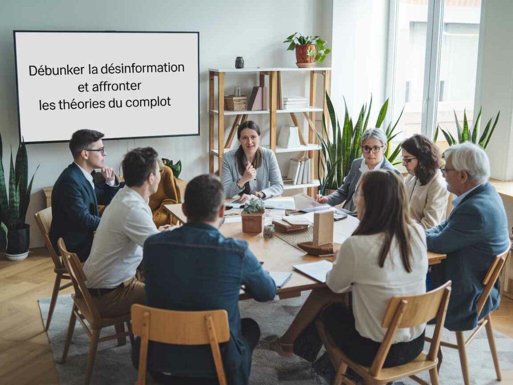 Débunker la désinformation et affronter les théories du complot : état des lieux et perspectives