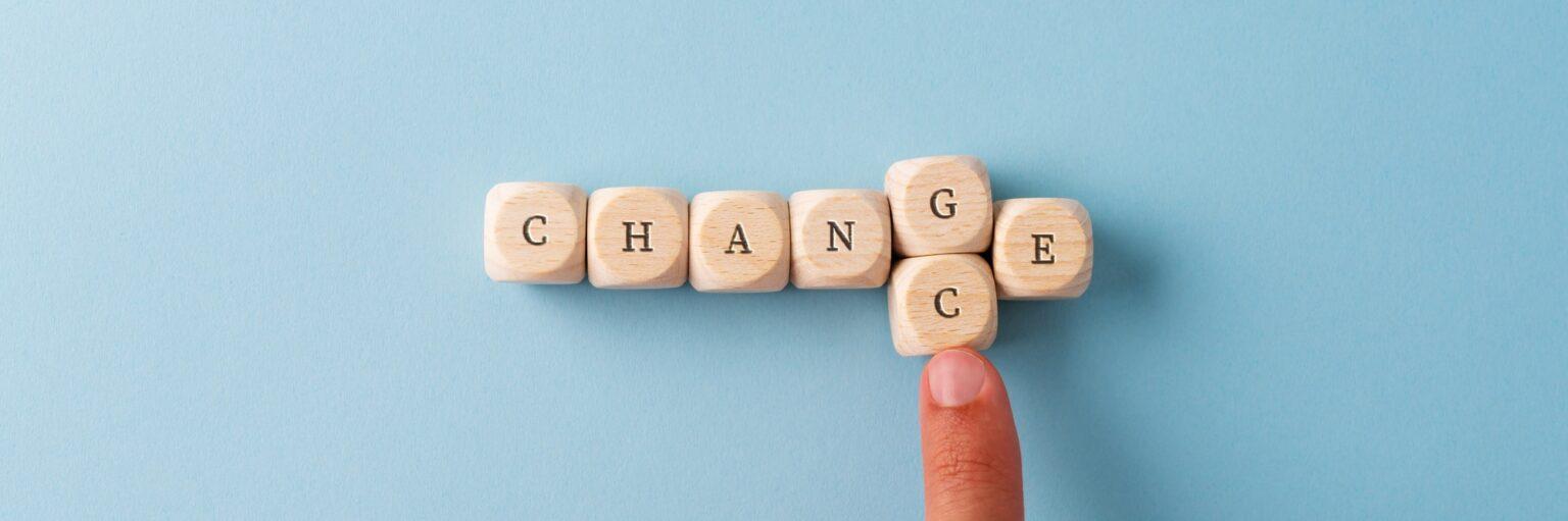 Changing the word Change in to Chance