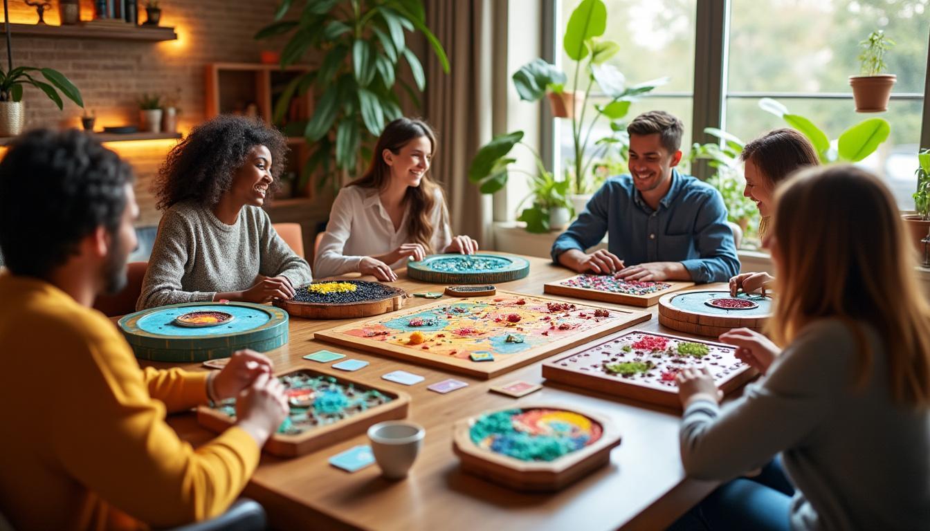 découvrez 5 jeux de société insoupçonnés qui apportent une dose de positivité tout en renforçant les liens avec vos proches. idéaux pour des moments conviviaux, ces jeux vont transformer vos soirées en expériences inoubliables.