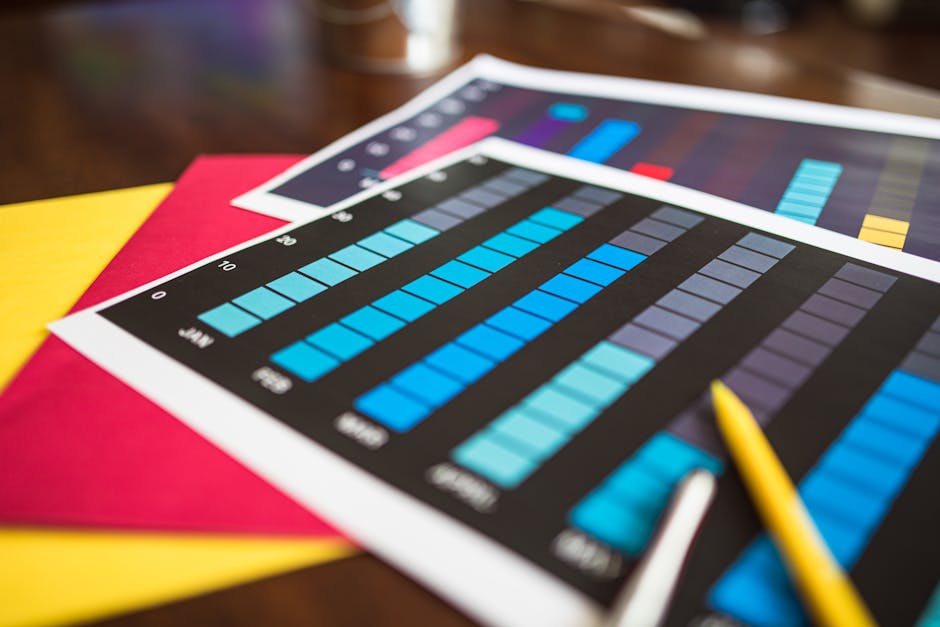 Business team reviewing performance metrics on a dashboard