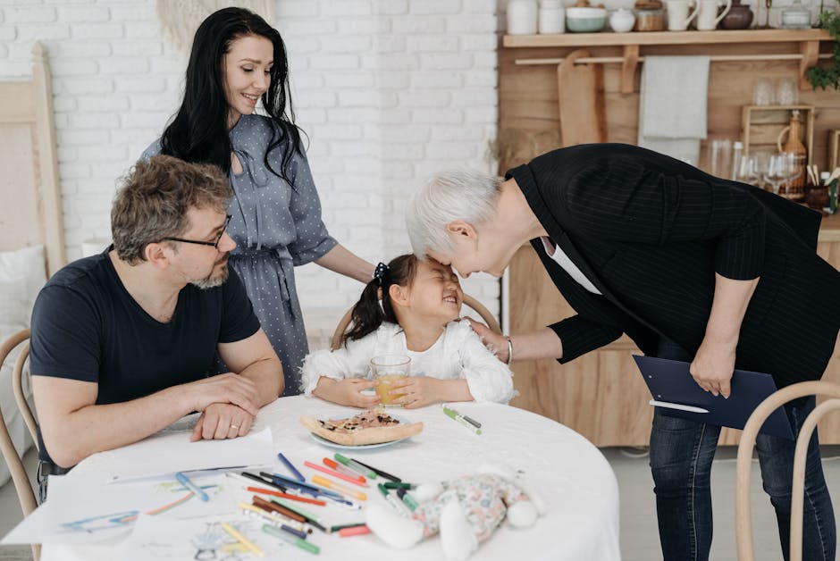 Support group for parents in discussion